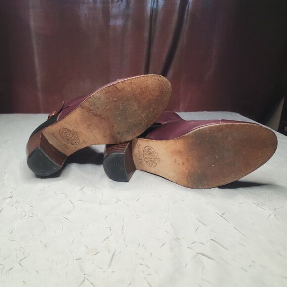 Wolverine Womens 1000 Mile Samantha Pleet Boots Size 8.5 Buckle Leather Burgundy - Picture 5 of 8